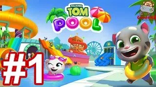 Talking Tom Pool Android/iOS Gameplay Walkthrough Part 1