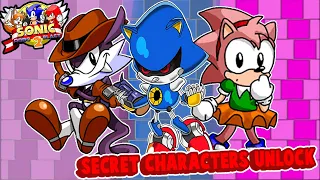 Como Desbloquear a TODOS los personajes Secretos-/Sonic Robo Blast 2 v2.2 Guía/