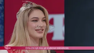 NJË GOTË ROSE- Drita Ziri, Miss Shqipëria. Jasemina Dervishi, artistja në veshje ushtarake