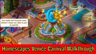 Homescapes Venice Carnival Walkthrough