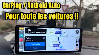 CARPLAY et ANDROID AUTO dans N’IMPORTE QUELLE VOITURE !! Présentation du Carpuride W903