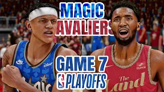 CAVALIERS vs MAGIC GAME 7 - 2024 NBA PLAYOFFS - NBA 2K24 (PS5) [4K UHD]