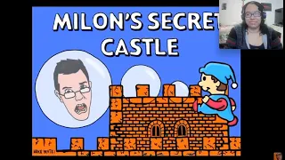 Angry Video Game Nerd (AVGN) Milon's Secret Castle (NES) Reaction@JamesNintendoNerd