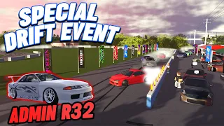 DRIFTING ADMIN R32 AT SPECIAL DRIFT EVENT RP!! || ROBLOX - Southwest Florida