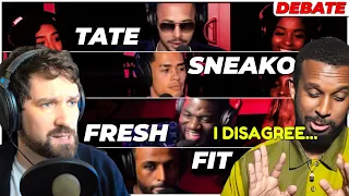 Destiny Gives Aba Honest Opinion On Sneako & Fresh N Fit, Debates Andrew Tate Take