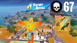 67 Elimination Solo vs Squads Wins (Fortnite Chapter 5 Season 2 Gameplay Ps4 Controller)