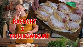 Drożdżowe racuchy z truskawkami to babcine przysmaki / Oddaszfartucha