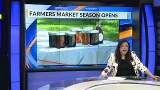 Farmer's Market Season open and blooming