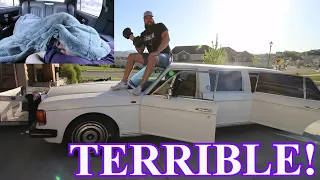 24 Hour Challenge: Living In My Rolls-Royce Limousine!