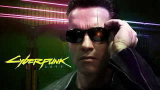 Terminator in Cyberpunk 2077