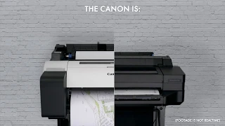 Canon TM Large Format TM-200 and TM-300 or HP Designjet Speed test