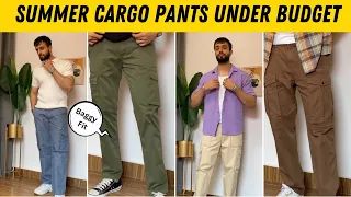 Summer Cargo Pants ☀️ | Starting ₹819 | Baggy Cargo | Mens Fashion | Hemant Harchani