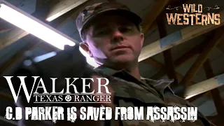 Walker, Texas Ranger | C.D Parker Is Saved From Assassination (ft. Chuck Norris) | Wild Westerns