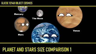 [PLANETBALLS] Planet and Stars size comparison 1