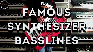 Famous 80s Synth Bass Lines