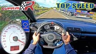 Seat Leon Cupra R 1M | TOP SPEED on Autobahn