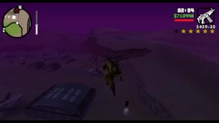 Grand Theft Auto  San Andreas How to Get a helicopter safely from area 69