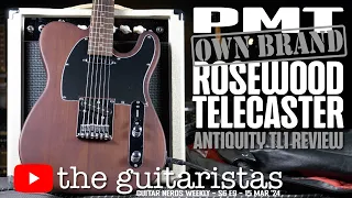 A Rosewood Telecaster for just £179? 🎸 PMT Antiquity Legends TL1 Review