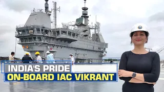 IAC Vikrant | India's Pride On-Board: First Indigenous Aircraft Carrier | Shreya Dhoundial