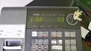 configuración de una caja Casio