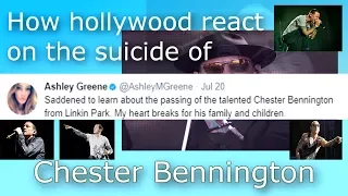 Chester Bennington suicide- How celebrities react on his suicide, Chester at Chris Cornell funeral