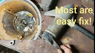 How to diagnose and repair an electric trolling motor. Common Problems, Disassembly, Step by Step