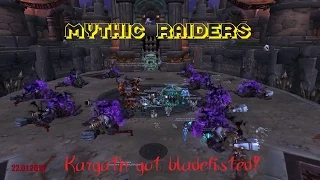 Kargath Bladefist Mythic - Mythic Raiders - Prot Warrior PoV!