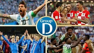 GROUP D RECAP - FIFA WORLD CUP 2018 RUSSIA (Croatia, Argentina, Iceland, Nigeria)