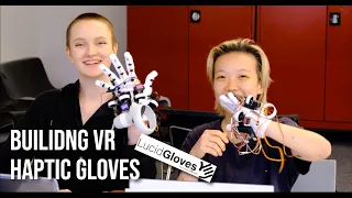 We tried building Lucid VR haptic gloves!