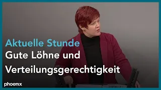 Bundestag: Aktuelle Stunde zum Thema "Gute Löhne und Verteilungsgerechtigkeit" am 25.11.20