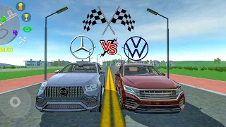 Car Simulator 2 | Mercedes VS Volkswagen | GLE Coupe VS Touareg | Race & Top Speed |Android Gameplay