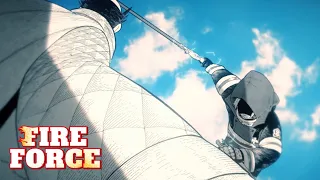 Arthur vs Dragon - Fire Force