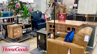 HOMEGOODS COFFEE TABLES ARMCHAIRS SOFAS HOME DECOR FURNITURE SHOP WITH ME SHOPPING STORE WALKTHROUGH