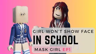 👉 ROBLOX Brookhaven 🏡RP: Girl won't show face in school | Roblox Crush Idol