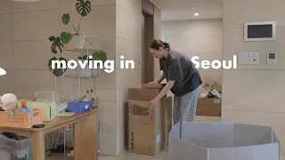 we moved ! unpacking and organizing, going to IKEA & creating a home 📦 Apartment Series EP 1