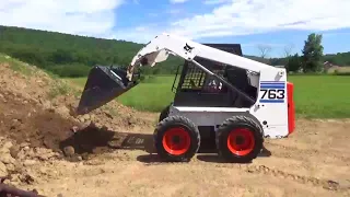 1998 Bobcat 763 Rubber Tire Skid Steer Loader For Sale Only 1700 Hours Nice