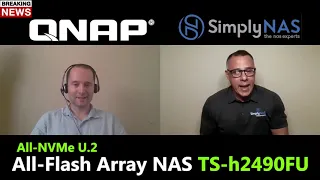 TS-h2490FU  - Quick overview of the new NVMe all-flash TS-h2490FU AMD EPYC™ based NAS