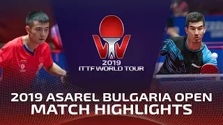 Zhu Linfeng vs Zokhid Kenjaev | 2019 ITTF Bulgaria Open Highlights (Pre)