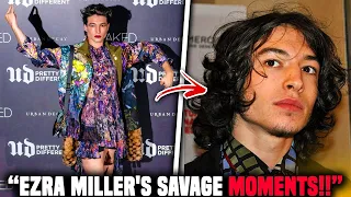 Ezra Miller's MOST SAVAGE Moments!