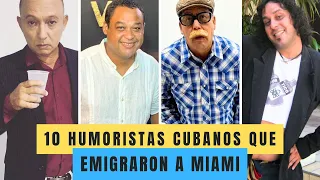 10 HUMORISTAS que DESAPARECIERON de la TELEVISION CUBANA | Actores CUBANOS en MIAMI