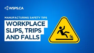 Workplace slips, trips and falls