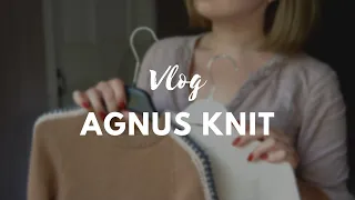 Agnus knit ВЛОГ | вязальные процессы, готовые работы, новые спицы | куда деть остатки пряжи.