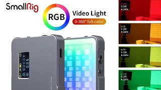 SmallRig P96L RGB Video Light Unboxing | Compact & Versatile Lighting Solution