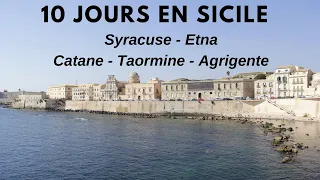 SICILE -  10 jours, découvrez Syracuse, l'Etna, Catane, Taormine, Agrigente et bien d'autres lieux