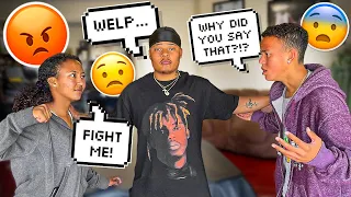 Older Brother INSTIGATING A FIGHT Between Little Brother & Sister!