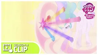 ▷Clip | Princess Celestia Banishes Nightmare Moon (Princess Twilight Sparkle) | MLP: FiM (S4) [HD]