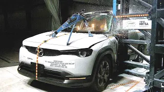 2022 MAZDA MX-30 Crash Tests [Frontal, Side, Side-Pole]