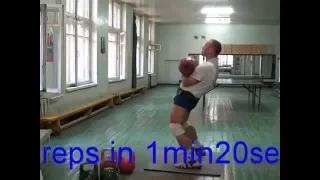 Morozov Igor Jerk workout 17 tons/Толчок тренировка Морозов Игорь 19 сент 2015 17 тонн