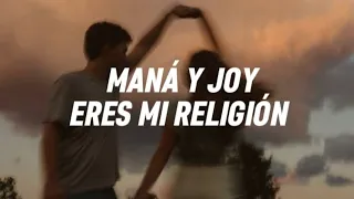 "Ay amor apareciste en mi vida y curaste mis heridas" -  Maná Ft. Joy (Letra)