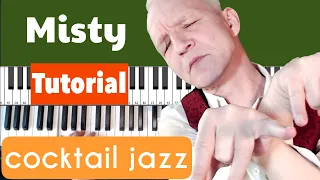 Misty Piano Tutorial, Bar Jazz Version